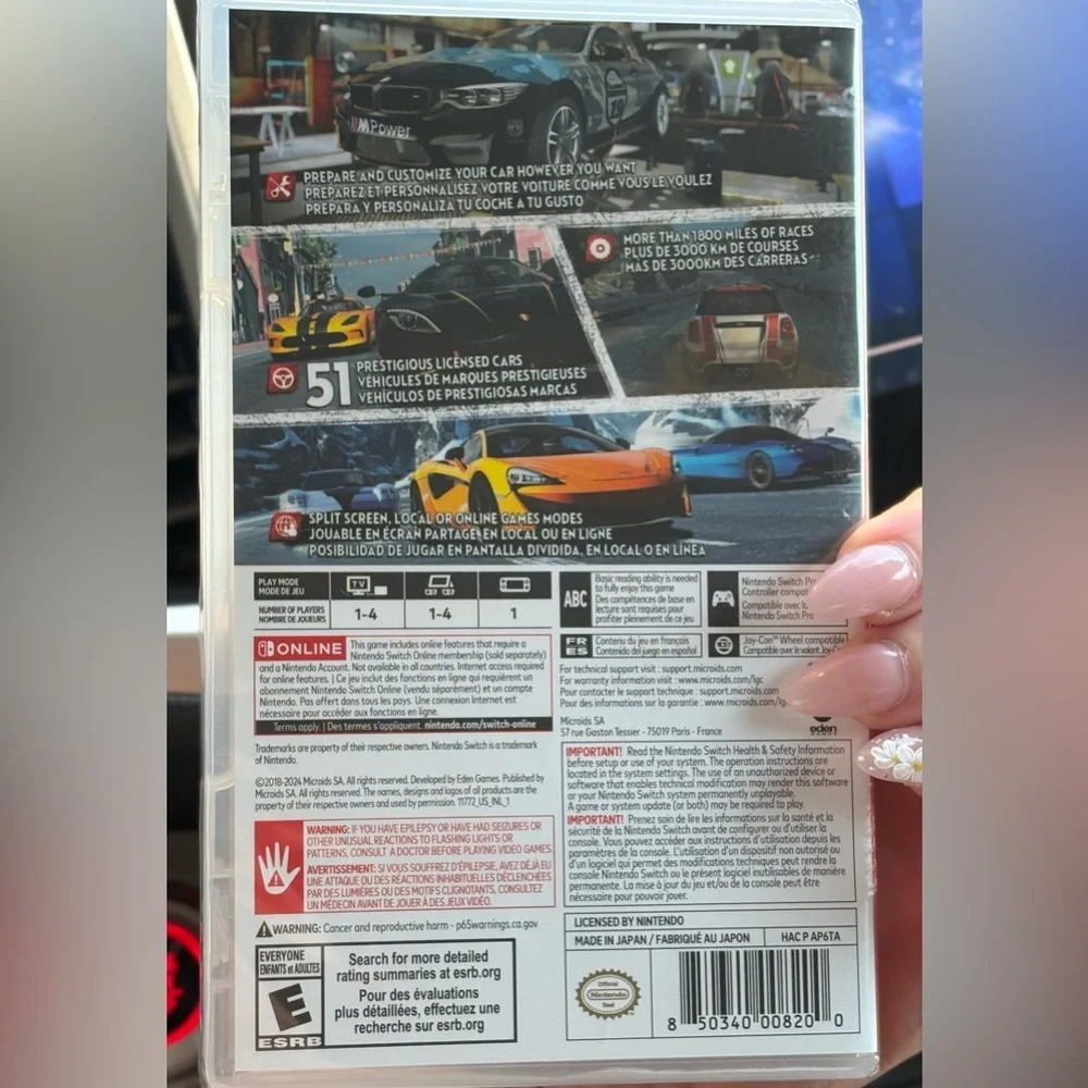 New and sealed Nintendo switch gear club unlimited 2 game - Picture 3 of 3